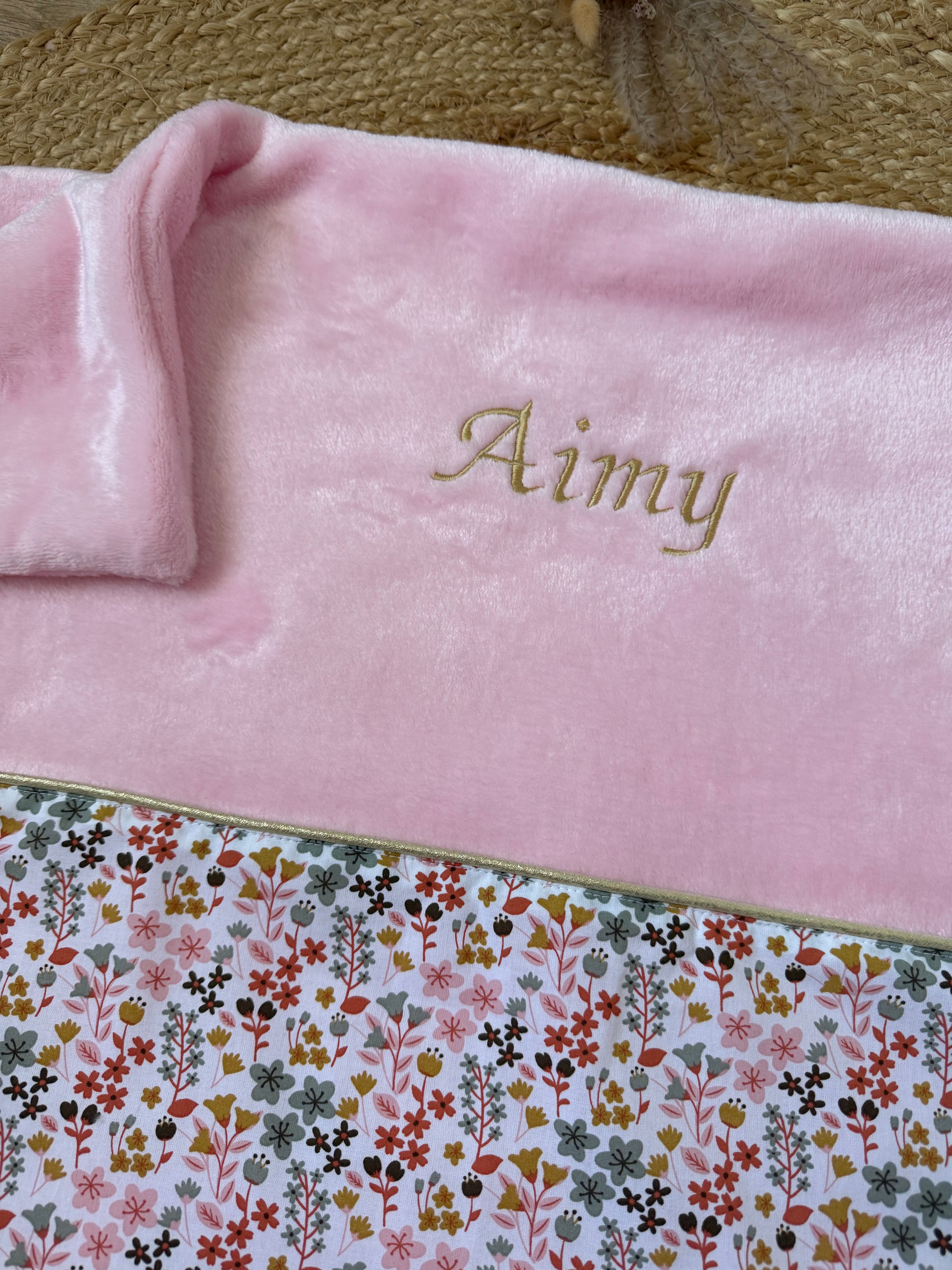Couverture bébé personnalisée