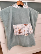 Poncho de bain personnalisé