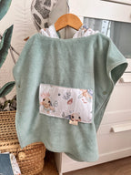 Poncho de bain personnalisé