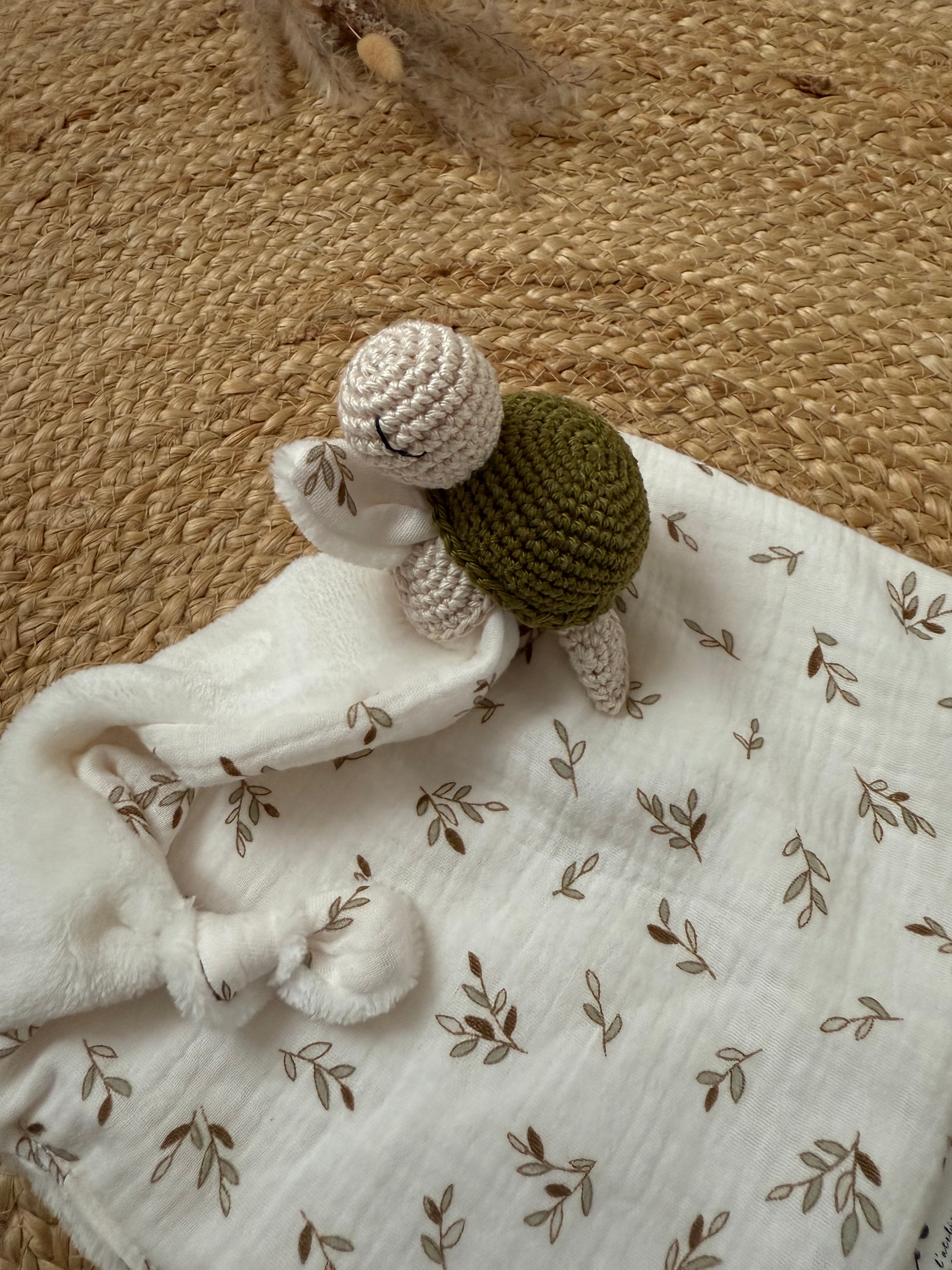 Doudou Luna la tortue personnalisé
