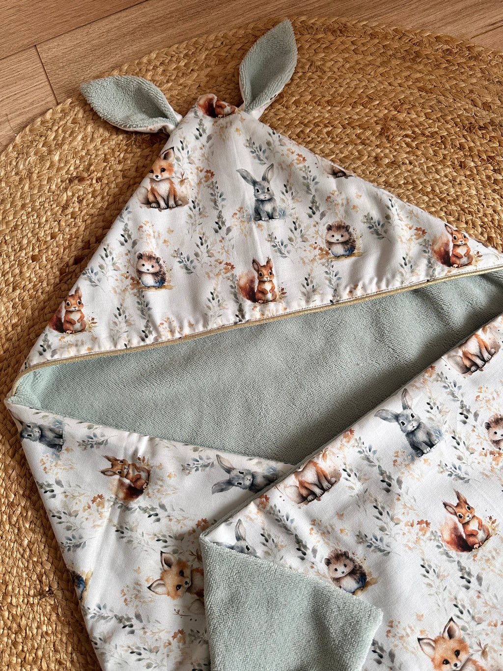 Cape de bain personnalisée