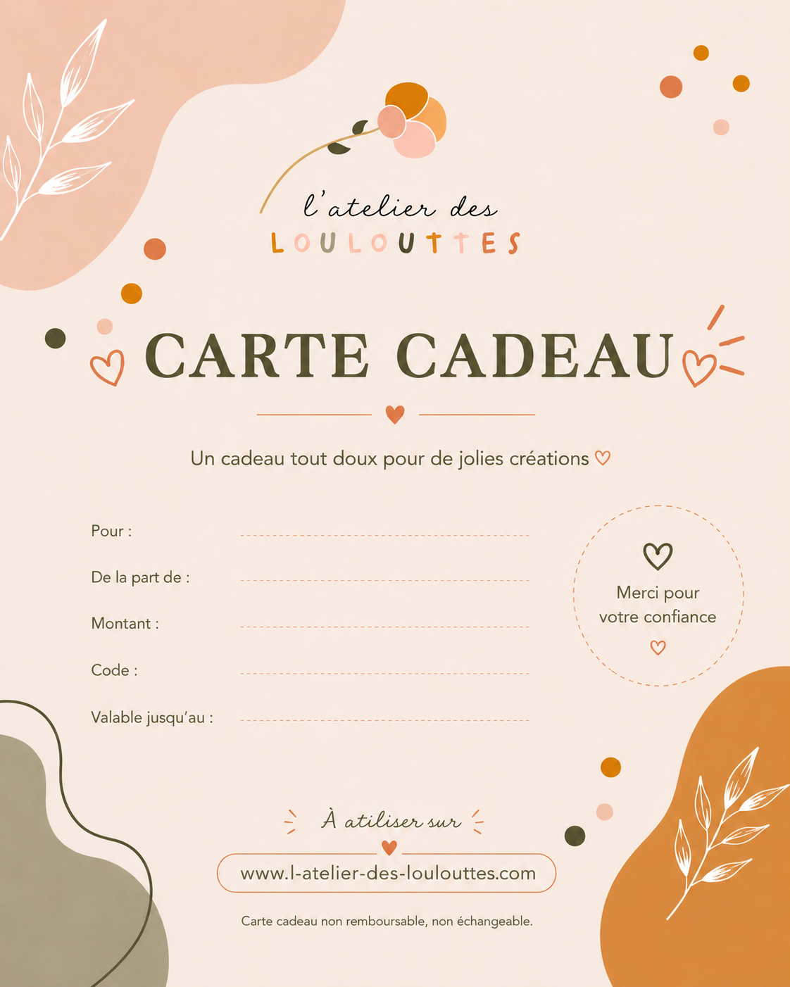 La carte cadeau