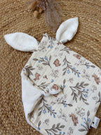 Doudou lapinou personnalisé